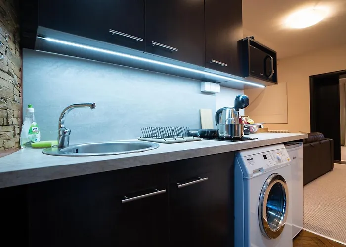 شقة Family & Friends Apt, Skadarlija بلغراد